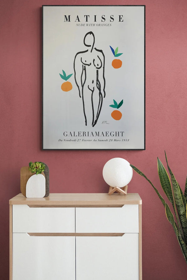 Made with Oranges - Matisse Plakat | Farverig & Ikonisk Kunst