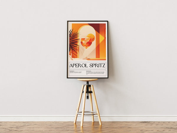 Martinez Cocktail Plakat