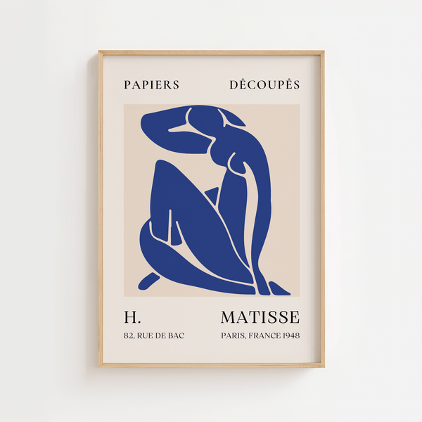 Matisse Blue Nude Plakat