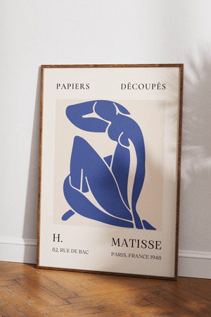 Matisse Blue Nude Plakat | Ikonisk Moderne Kunst
