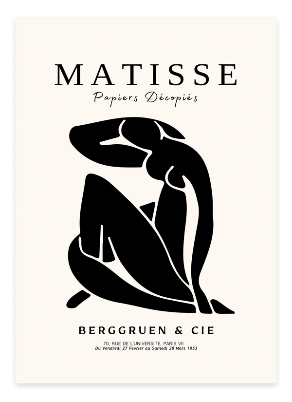 Matisse Dame Plakat