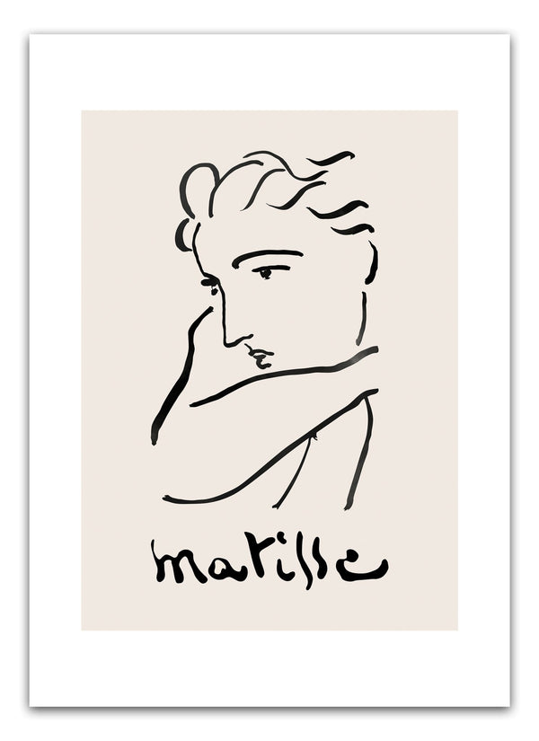 Matisse Madamme Mesh Matisse Plakat