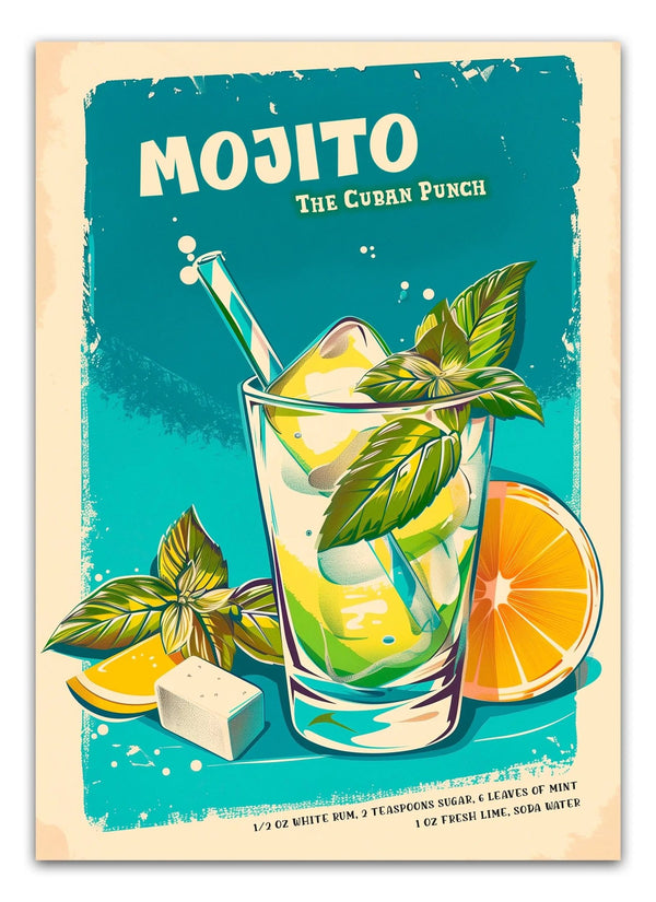 Mojito - The Cuban Punch Plakat