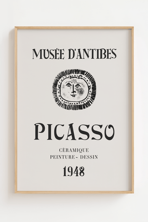 Musée d’Antibes 1948 – Picasso Plakat
