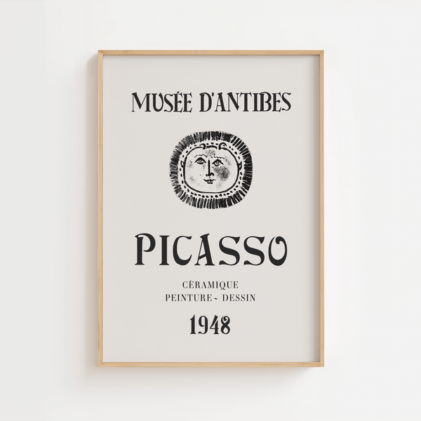 Musée d’Antibes 1948 – Picasso Plakat
