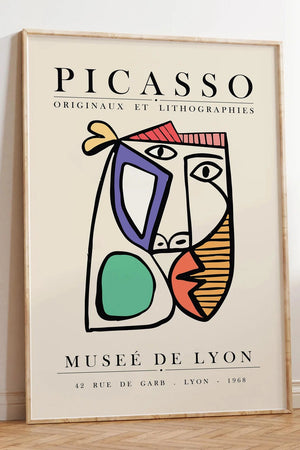 Museé De Lyon - Picasso Plakat