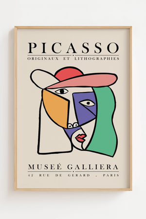 Museé Galleriera - Picasso Plakat