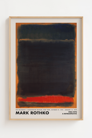 Mark Rothko 1903 Plakat