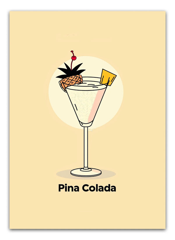 Pina Colada Drawing Ellens Shop