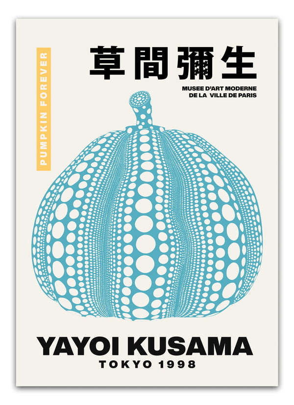 Pumpkin forever Blue Plakat