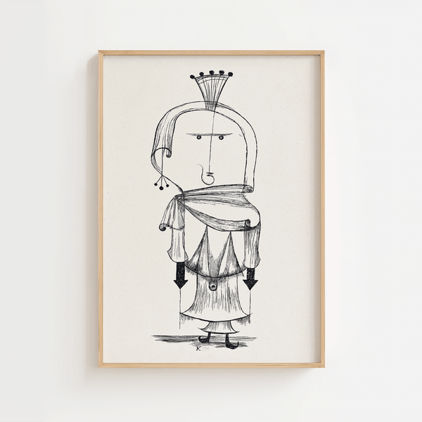 Queen Paul Klee Plakat