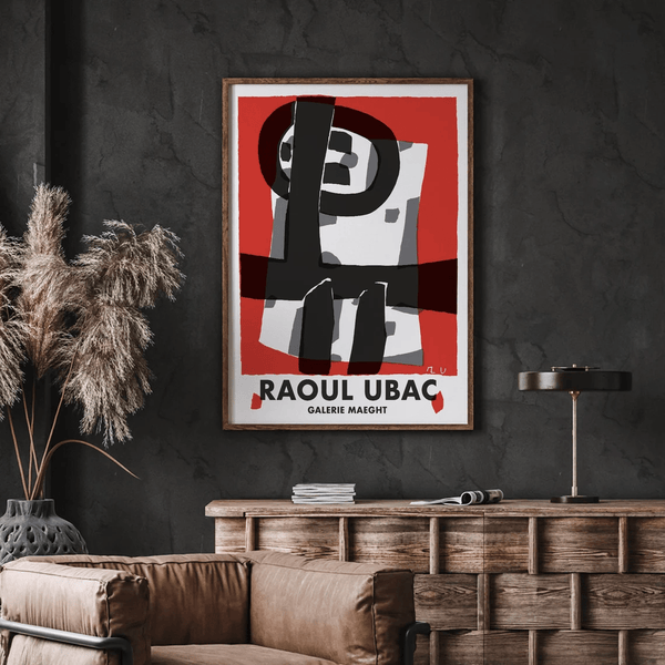 Raoul UBAC - Galerie Maeght Plakat | Tidløs Kunst & Modernisme