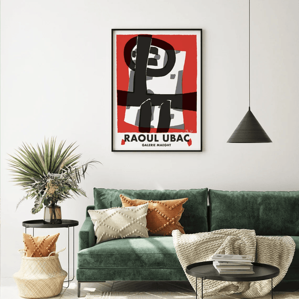 Raoul UBAC - Galerie Maeght Plakat | Tidløs Kunst & Modernisme