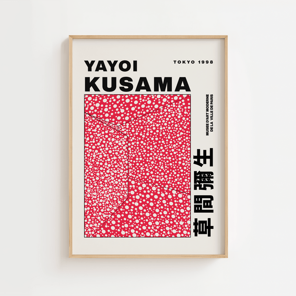 Red Tokyo Kusama 1988 Plakat