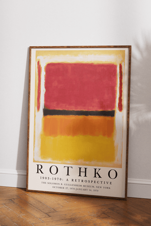 Mark Rothko var en af de mest betydningsfulde abstrakte ekspressionister, kendt for sine dybdegående farvefelter og stemningsfulde kompositioner.