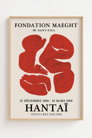 Saint Paul 06 - Hantai Fondation Galerie Maeght Plakat