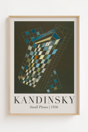 Small Planes – Kandinsky Plakat

