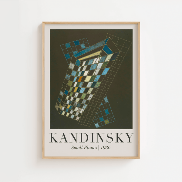Small Planes – Kandinsky Plakat

