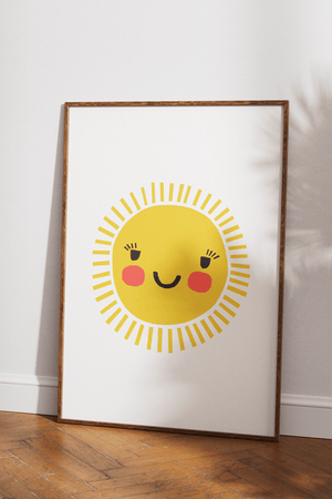Sol Plakat til børn