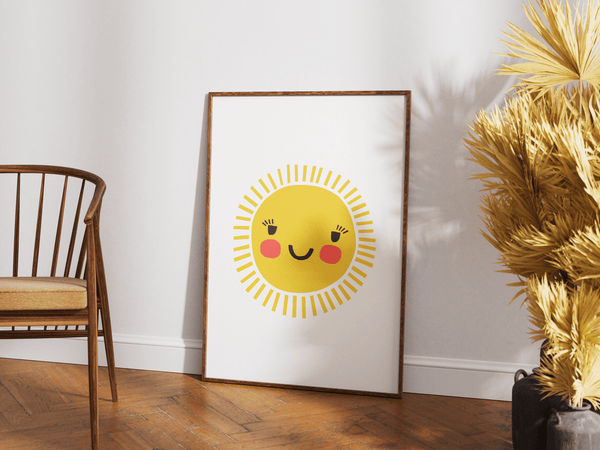 Sol Plakat til børn