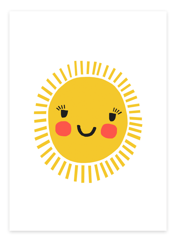 Sol Plakat til børn