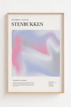 Stjernetegn plakat - Stenbukken 2