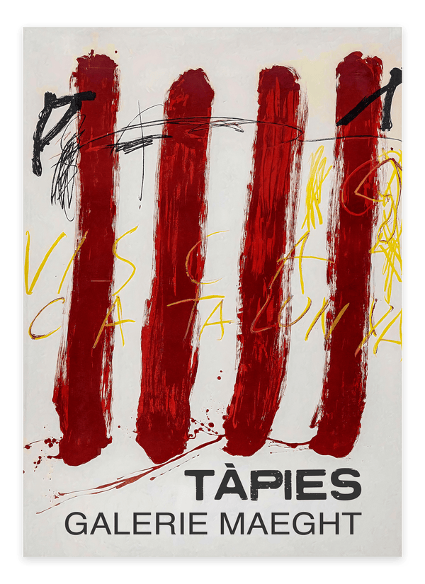 Tapies Antoni Tapies - Galerie Maeght Plakat