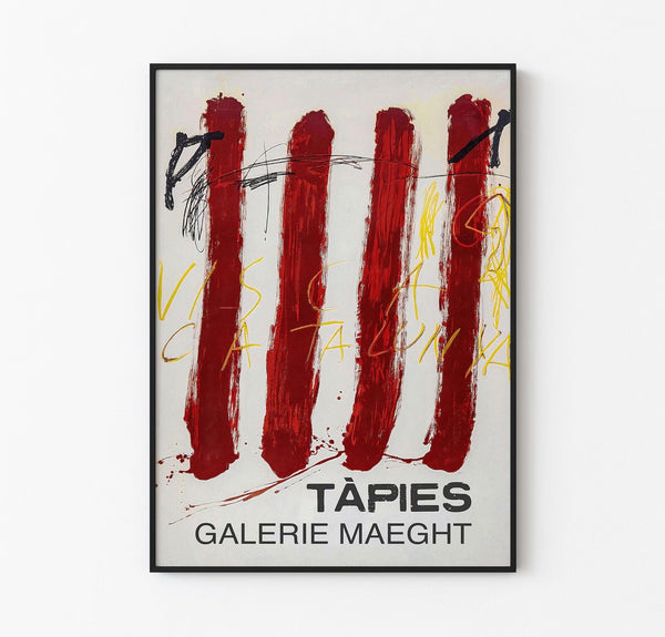 Tapies Antoni Tapies - Galerie Maeght Plakat