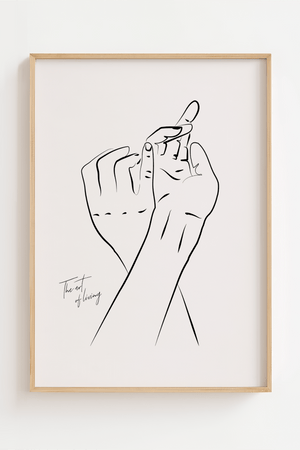 The Art Of Living Plakat