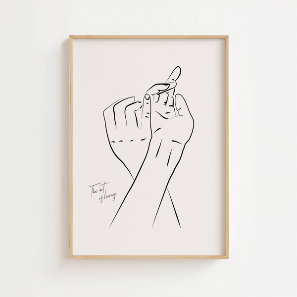 The Art Of Living Plakat