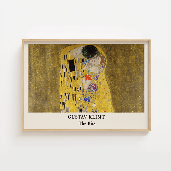 The Kiss - Gustav Klimt Plakat