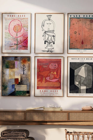 The Man of Confusion Paul Klee Plakat - Plakat til hjemmet 