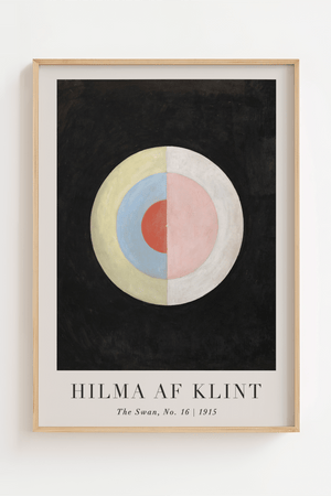 The Swan Hilma Af Klint Plakat