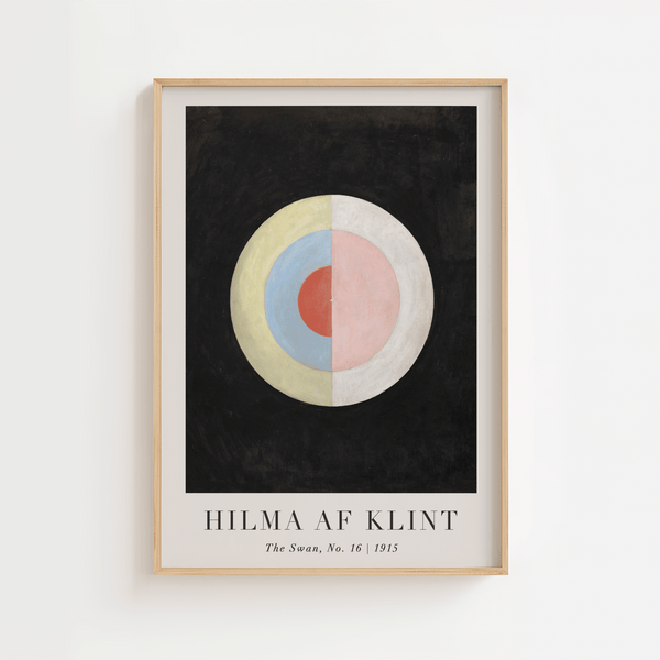 The Swan Hilma Af Klint Plakat