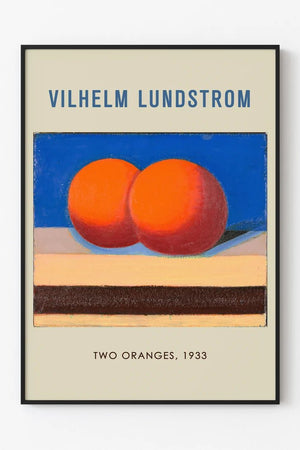 Two Oranges 1933 - Vilhelm Lundstrøm Plakat