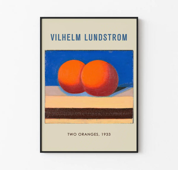 Two Oranges 1933 - Vilhelm Lundstrøm Plakat