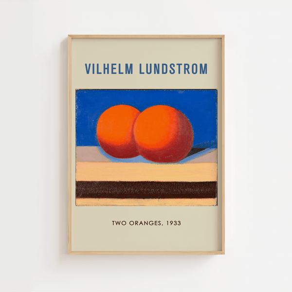 Two Oranges 1933 - Vilhelm Lundstrøm Plakat