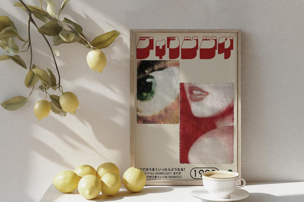 What If It All Works Out – Retro Plakat