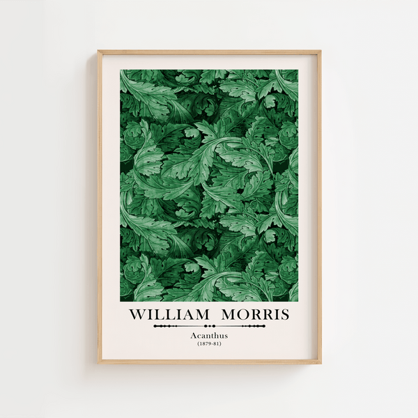 William Morris - Acanthus Plakat