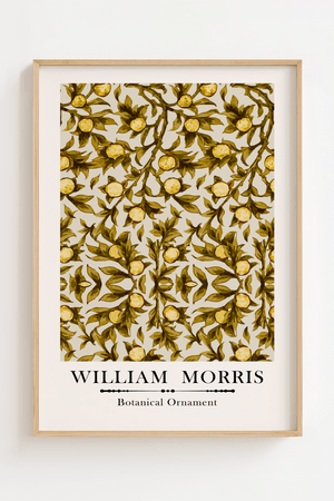 William Morris - Botanical Ornament Plakat