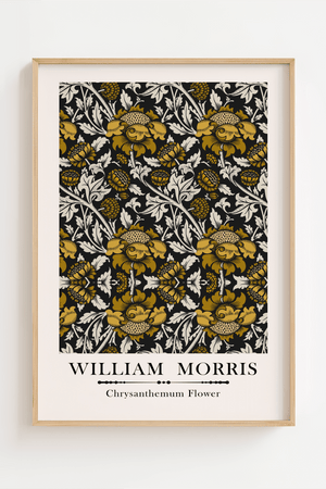 William Morris - Chrysanthemum Flower Plakat