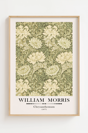William Morris - Chrysanthemum Plakat