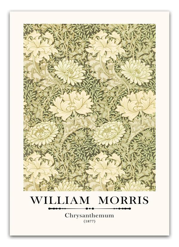 William Morris - Chrysanthemum Plakat