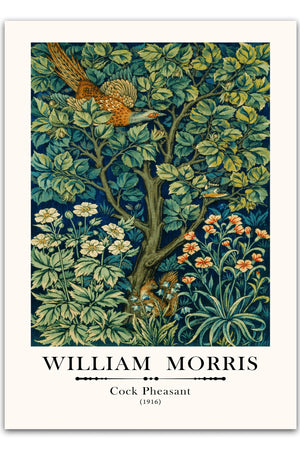 Se vores William Morris - Cock Pheasant Plakat