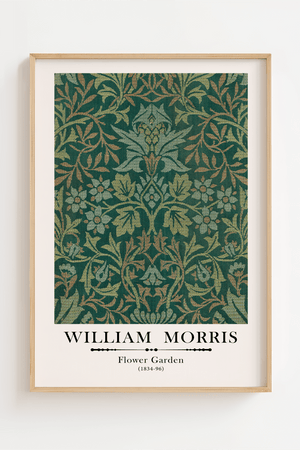 William Morris - Flower Garden Plakat