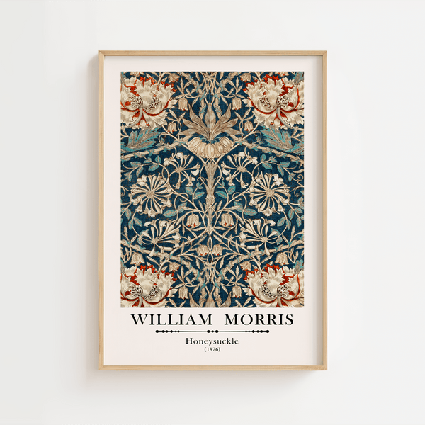 William Morris - Honeysuckle Plakat