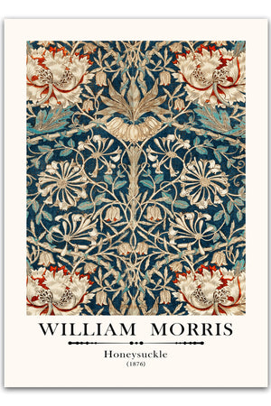 William Morris - Honeysuckle Plakat