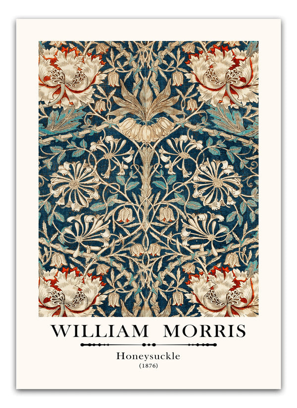 William Morris - Honeysuckle Plakat