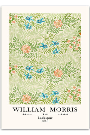 Køb vores William Morris Plakat | Se "Larkspur" plakat her