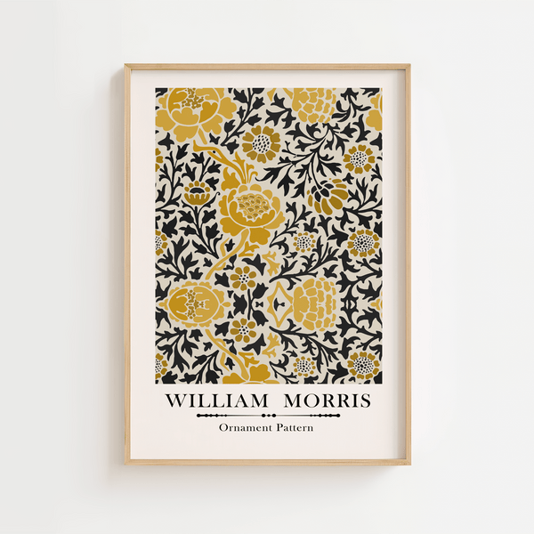 William Morris - Ornament Pattern Plakat